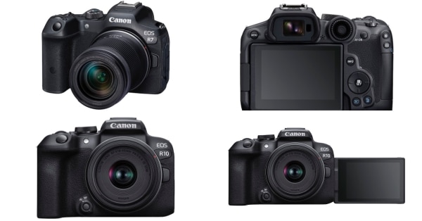 Canon พัฒนาสู่อีกขั้นเทคโนโลยีของกล้องมิเรอร์เลส Canon EOS R7 และ EOS R10 เซนเซอร์ APS-S รุ่นใหม่