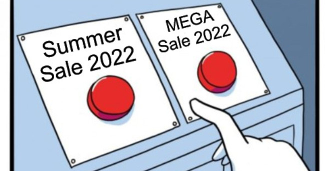 SteamDB เผยวันของ Summer Sale 2022 ที่จะมาให้เสียทรัพย์ในเดือน มิถุนายน และจ่ออีกสองเทศกาลที่น่าสนใจ !!