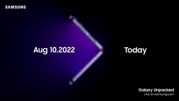 Samsung Galaxy Unpacked จะจัดวันที่ 10 ส.ค.นี้ คาดเปิดตัว Galaxy Z Fold4 และ Z Flip4