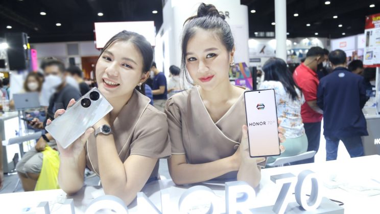 HONOR 70 ครองแชมป์ขายดีที่สุด งาน Thailand Mobile Expo 2022 ยอดทะลุเป้า 120%