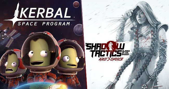 Epic Games ประกาศแจกให้รับสองเกมแบบฟรี ๆ ประกอบไปด้วย Kerbal Space Program และ Shadow Tactics