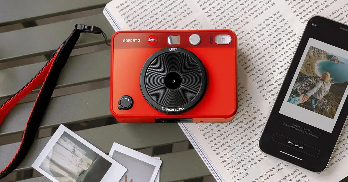 Leica SOFORT 2 กล้อง Hybrid Instant พิมพ์ภาพจากมือถือได้ ราคา 14,200 บาท